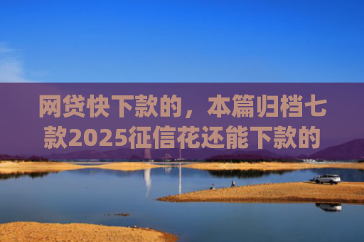 网贷快下款的，本篇归档七款2025征信花还能下款的app