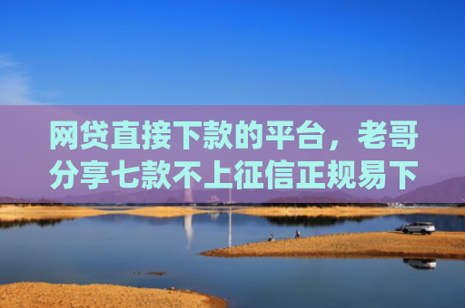 网贷直接下款的平台，老哥分享七款不上征信正规易下款的app