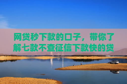网贷秒下款的口子，带你了解七款不查征信下款快的贷款app