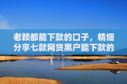 老赖都能下款的口子，精细分享七款网贷黑户能下款的贷款
