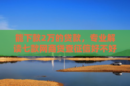 能下款2万的贷款，专业解读七款网商贷查征信好不好下款