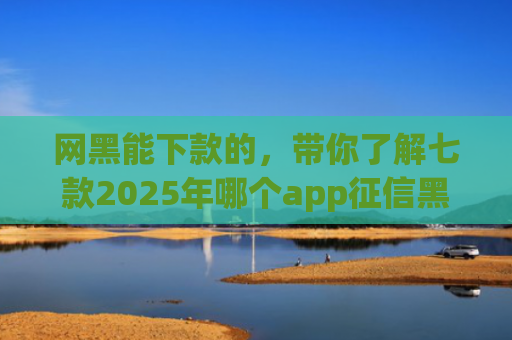 网黑能下款的，带你了解七款2025年哪个app征信黑户能下款