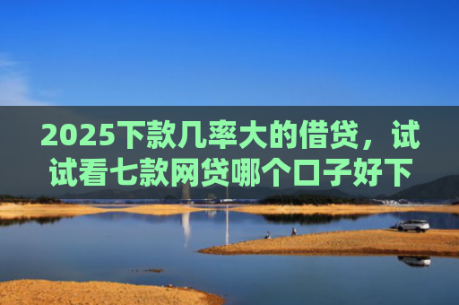 2025下款几率大的借贷，试试看七款网贷哪个口子好下款快点