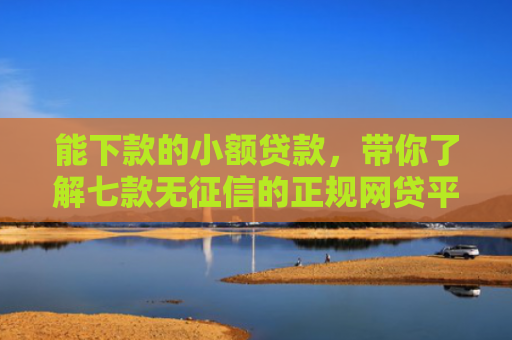 能下款的小额贷款，带你了解七款无征信的正规网贷平台能下款吗