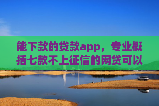 能下款的贷款app，专业概括七款不上征信的网贷可以下款