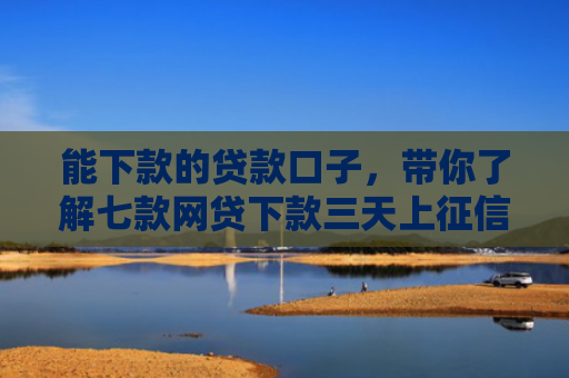 能下款的贷款口子，带你了解七款网贷下款三天上征信吗