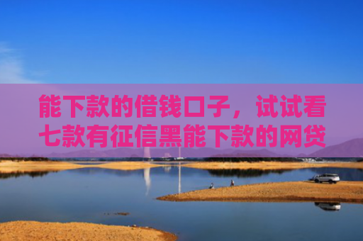 能下款的借钱口子，试试看七款有征信黑能下款的网贷吗