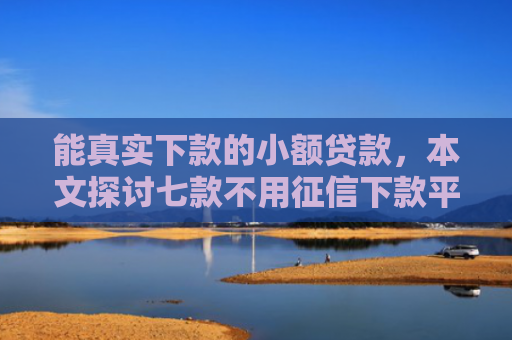 能真实下款的小额贷款，本文探讨七款不用征信下款平台
