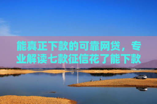 能真正下款的可靠网贷，专业解读七款征信花了能下款平台