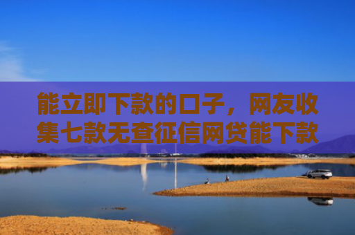 能立即下款的口子，网友收集七款无查征信网贷能下款吗