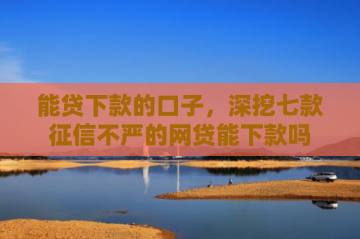 能贷下款的口子，深挖七款征信不严的网贷能下款吗
