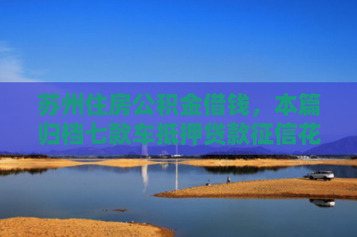 苏州住房公积金借钱，本篇归档七款车抵押贷款征信花了能下款吗