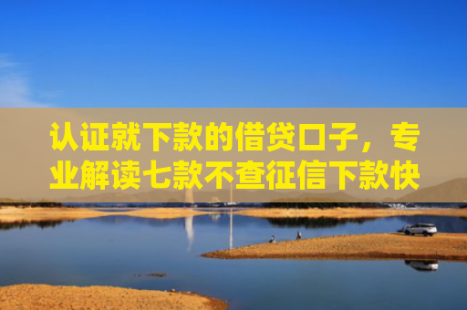 认证就下款的借贷口子，专业解读七款不查征信下款快的平台