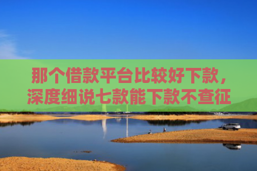 那个借款平台比较好下款，深度细说七款能下款不查征信的网贷