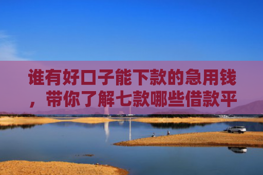 谁有好口子能下款的急用钱，带你了解七款哪些借款平台征信花了可以下款