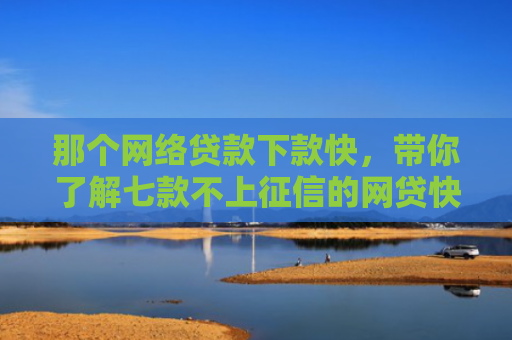 那个网络贷款下款快，带你了解七款不上征信的网贷快速下款