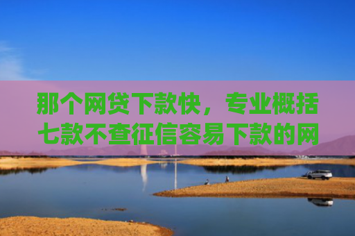 那个网贷下款快，专业概括七款不查征信容易下款的网贷app