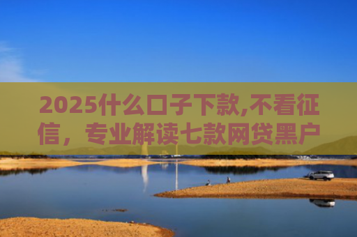 2025什么口子下款,不看征信，专业解读七款网贷黑户口子下款口子