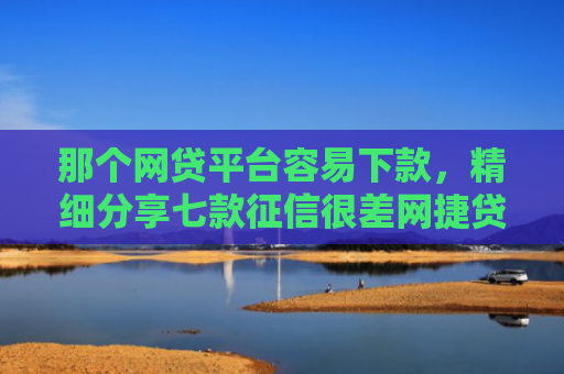 那个网贷平台容易下款，精细分享七款征信很差网捷贷能下款吗