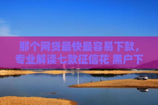 那个网贷最快最容易下款，专业解读七款征信花 黑户下款的网贷