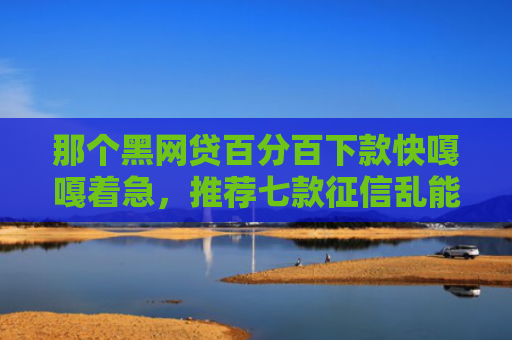 那个黑网贷百分百下款快嘎嘎着急，推荐七款征信乱能下款的网贷