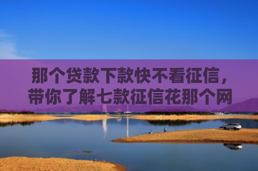 那个贷款下款快不看征信，带你了解七款征信花那个网贷能下款