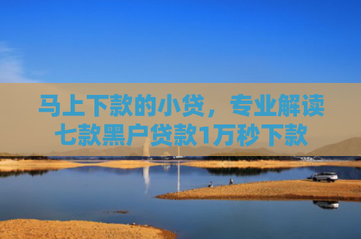 马上下款的小贷，专业解读七款黑户贷款1万秒下款