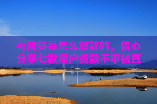 零用贷是怎么放款的，精心分享七款黑户贷款不审核直接下款